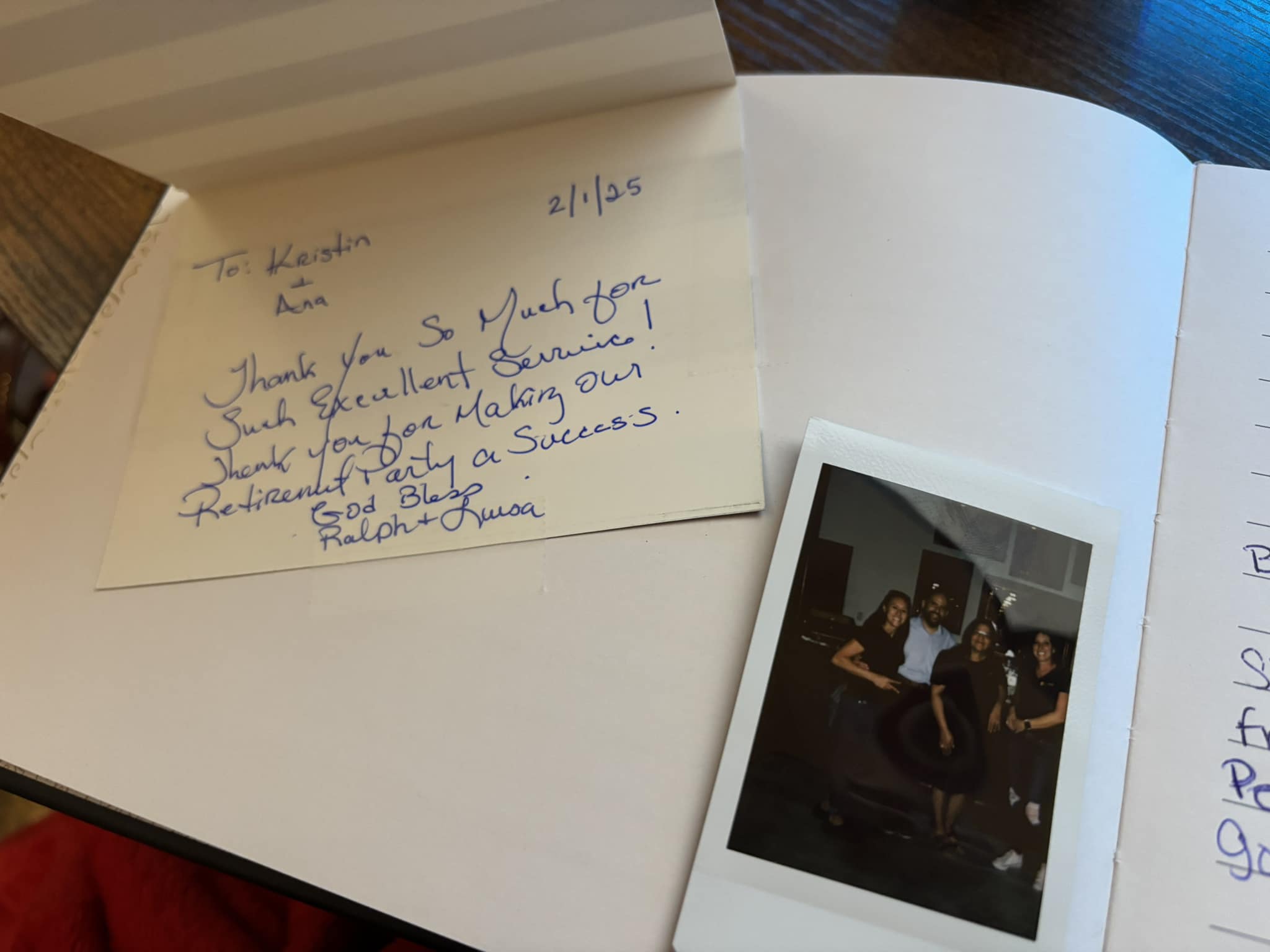 Boot Scootin' Boozy event thank you card